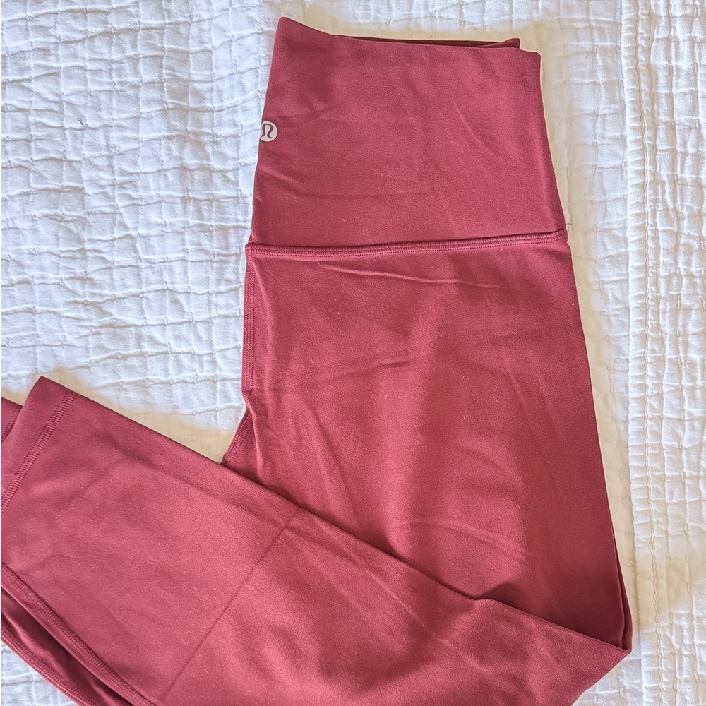 LuluLemon Align II 25” - Savannah Size 10 - NWOT